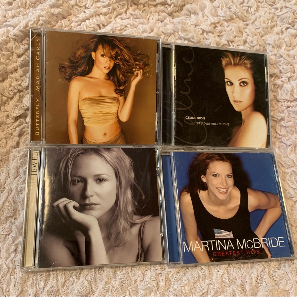 Powerhouse Female Singers CD’s (Four)